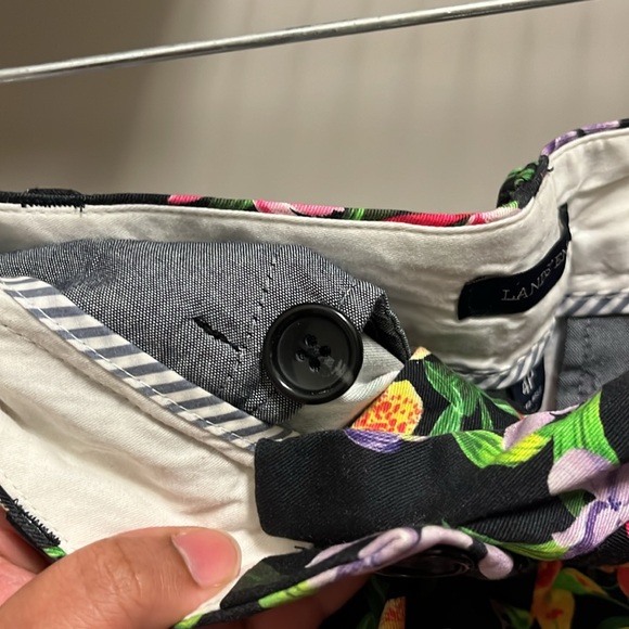 NWOT Host Pick Lands' End Women's 4 Petite Floral Mid Rise Shorts W/Pockets - Picture 11 of 12